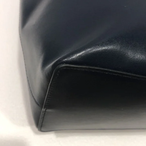 Kate Spade Navy Blue Leather Tote EUC - Picture 8 of 13